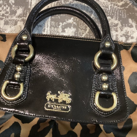 Coach leopard satchel - Picture 2 of 5